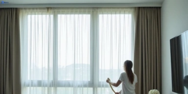 Delicate sheer drape cleaning kurunjang-vic Matty Curtain Cleaning