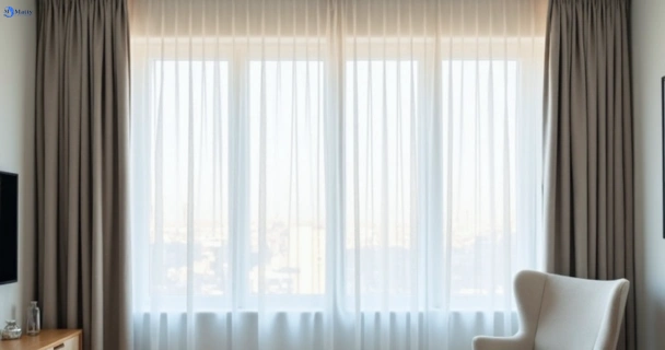 Restored vibrant drapes in kurunjang-vic QLD after Matty Curtain Cleaning